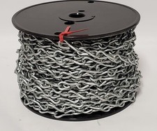 100 FOOT / 8-LB SPOOL, 298S 29LB WORKLOAD LIMIT PRE- GALVANIZED STEEL JACK CHAIN picture