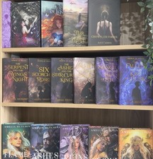 The Bookish Box - Crowns of Nyaxia Series with Novellas - all signed picture