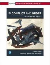 In Conflict and Order: Understanding Society [RENTAL EDITION 15th Edition] picture