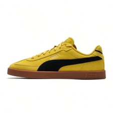 Men's Puma Club II Era Suede Dazzling Yellow-Puma Black (400717 29) picture