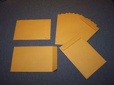 25  -  6 1/2 x 9 1/2 Catalog Envelopes.  Gummed flap, 28lb Kraft  ( 6.5 x 9.5 ) picture
