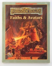 AD&D 2e Faiths & Avatars Forgotten Realms VG+ Martin, Boyd ORIGINAL picture