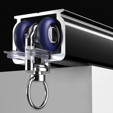 Yxhomme Aluminum Alloy Silent Curtain Tracks Ceiling Or Wall Mounted Curtain picture