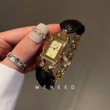 Women’s Luxury Retro Bracelet Watch Quartz Vintage High-End Fashion Design Gift picture