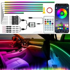 Dreamcolor Acrylic Ambient Lighting Car Interior LED Strip Light 10 in 1 Kits picture