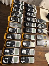 Lot of 26 TI-84 Plus Graphing Calculators Tested Good Condition See Pics Read picture