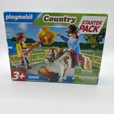 Playmobil Country 70505- Starter Pack Horseback Riding New in open box picture