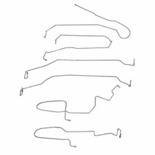 Front Brake Line Kit for 2009-18 Chevrolet Silverado 1500 Stainless TKT1401SS picture