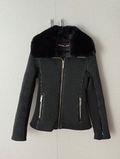 Fusalp Montana Ski Jacket Women’s 36 Black faux fur.  Retail $2750 picture