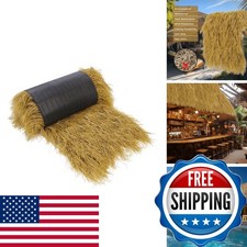 NAHARO 240 Tiki Thatch Grass Roof, Mexican Artificial Straw Roll Tiki Bar Hut picture