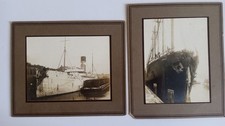 2 1914 Real Photos Boston SS Limon The Dorothy Parker Ships Collided Cape Cod picture