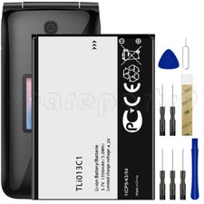 For TracFone Alcatel My Flip A405DL/ GO Flip 4044N New TLi013C1 Battery&TOOL picture