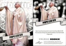 2025 LEAF ROOKIE FIRST US POPE Pope Leo XIV CHICAGO picture