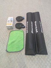 DORSAL Sunguard (No Fade) Aero Roof Rack Pads and 15 ft Straps - Pack of 4 for C picture