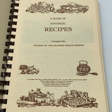 Vintage Shawnee Indian Mission Cookbook Spiral Bound Community Recipes  picture