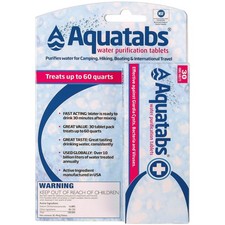 Aquatabs 49mg Water Purification Tablets, 30 Pack picture