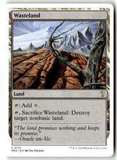 Wasteland (White Border) 115 - Mystery Booster 2 - MTG - NM picture