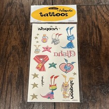 Rare Vintage 2002 Neopets Aisha Temporary Tattoo Brand New Sealed picture