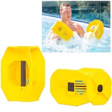 Hydro Tone Hydro-Bell Pool Exercise Dumbbells Pair, Aquatic Water Weights for Fu picture