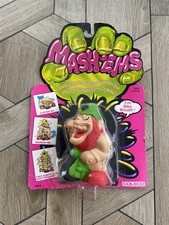 Vintage 1987 Coleco Mash’ems – Bike Breath Carded Please Read picture