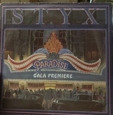 Styx Paradise Theatre Limited Edition Etched Vinyl Album SP3719 1980 Ex/Vg+ picture