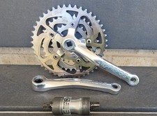 Vintage Syncros crankset 175mm 44/34/24T Clean picture