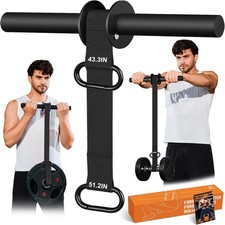 Forearm Strengthener and Wrist Roller, 43.3 Inch or 51.2 Inch Ultra Strong Nylon picture