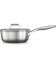 Calphalon 1.5 Quart Premier 3 Layer  Stainless Sauce Pan  With Lid picture