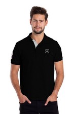 Men's Quick Dry Polo Shirt UPF 50+ Moisture Wicking Performance Sport Golf Polo picture