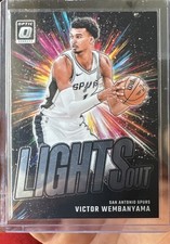 2024-25 Panini Donruss Optic - Lights Out Victor Wembanyama #3 picture