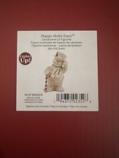 Lenox Happy Holly Days Snowman & Candy Cane Lit Figurine 8