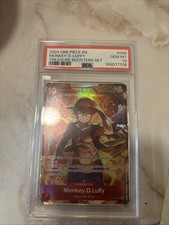 2024 One Piece MONKEY D. LUFFY Promos Treasure Boosters Set #006 PSA 10 picture