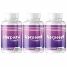 Herpesyl Stop The Spread Heal From The Outside In 180 Capsules - 3 Pack picture