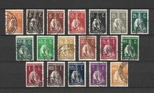 [Portugal 1930 - Ceres - Retouched image] the complete used set picture