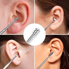 Portable 7Pc Stainless Steel Ear Cleaning Set, Travel Ear Wax Remover picture