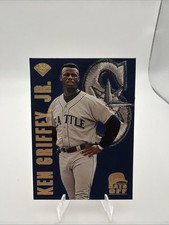 1996 Leaf Baseball- Hats Off Insert Ken Griffey Jr #5 Mariners  /5000 picture