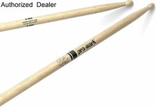Promark Artist Series Shira Kashi Oak 747 Neil Peart Drumsticks One Pair PW747W picture