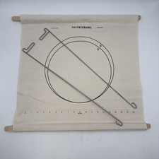 Vintage NORPRO Pastry Cloth with Frame~Never Used picture