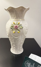 Vintage 2001 Belleek Romantic Rose 10