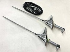 1958 CHEVY IMPALA BEL AIR BISCAYNE REAR ANTENNA ASSEMBLY SET LH RH 1PAIR [NEW] picture