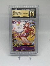 Bandai CGC Pristine 10 Nami PRB02-012 Welcome Pack Vol.1 Promo Foil 2026 picture