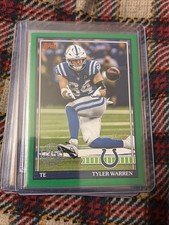 Topps 2026 Green Border #91TF-48 Tyler Warren /99 Indianapolis Colts picture