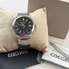 New w/box Seiko Essentials-SUR557-Men's Quartz Watch Stainless Steel 38.9 mm picture