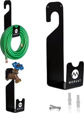 Morvat 150FT Premium Heavy Duty Rust-Resistant Metal Hose Hanger picture