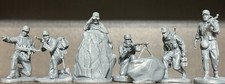 HANOMAK German soldiers Mountain infantry Edelweiss WW2 1:32 New Set # 2 picture