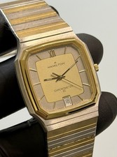 Hamilton Celebrity XC 9926 Chronometer Date Two-Tone SS Men’s 31mm Dress Watch picture