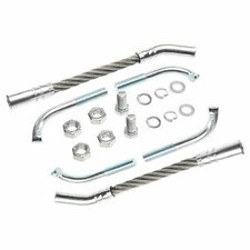 Pair Ice Scratchers W/ Carbide Tips Snowmobile Reverse Scratcher New picture