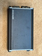 KICKER CX1200.1 1200W Class D Mono Amplifier - Black picture