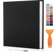 Large Photo Album Self Adhesive Scrapbook Album for 4×6 5×7 8×10 Pictures DIY Ma picture