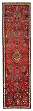 Vintage Hand-knotted Runner Rug 2'5